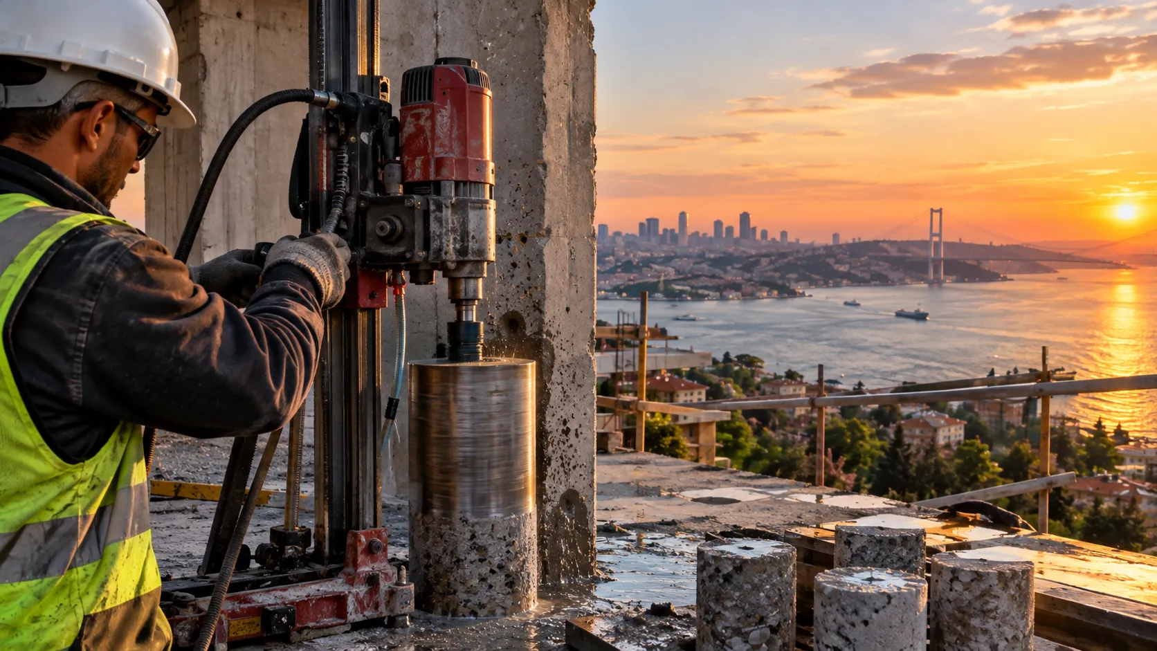 Karot ile Beton Delme ve Numune Alma Hizmetleri